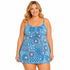 DEAL OF THE WEEK - Plus Size Swimdress - Back In Tile