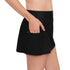 Plus Size Swim Skort with Attached Boyshorts - Available in 2 COLORS