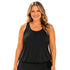 *Special Price* Long Swim Top Black From T.H.E. Swimwear