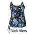 Women’s Plus Size Long Swim Top - Tropical Heaven