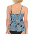 Women's Tankini Swimsuit Top in Plus - Paisley Punch - Final Clearance - NO RETURNS