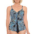 Women's Tankini Swimsuit Top in Plus - Paisley Punch - Final Clearance - NO RETURNS