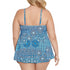 Plus Size Swimdress - Back In Tile