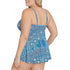 Plus Size Swimdress - Back In Tile