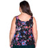 DEAL OF THE WEEK - Women’s Plus Size Long Swim Top - Magic Garden