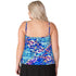Twist Front Tankini Swim Top - Mermaid's Cove