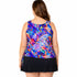 Wear Your Own Bra Plus Size Swim Top - T.H.E. Swimwear - Chasing Waves