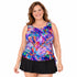Wear Your Own Bra Plus Size Swim Top - T.H.E. Swimwear - Chasing Waves