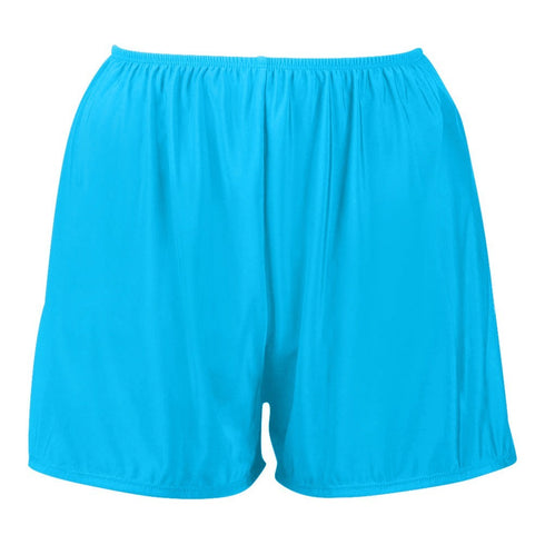 Plus Size Swim Shorts with Built-in Brief- 5 COLORS