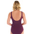Krinkle Chlorine Resistant Swimsuits - Eggplant