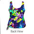 * Special Price * Women’s Plus Size Long Swim Top - Tropical Dreams