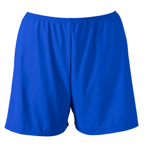 Plus Size Swim Shorts with Built-in Brief- 5 COLORS