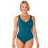 Chlorine-Resistant Krinkle Swimsuit - Dark Teal