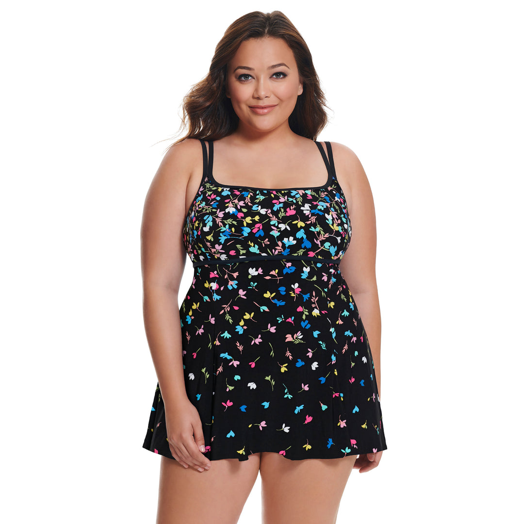 long swim dress plus size Longitude Swimwear SALE -Plus Swimwear at 20 The cutest black and in bra cups amazing wedding dresses Size:S (14.5 US)