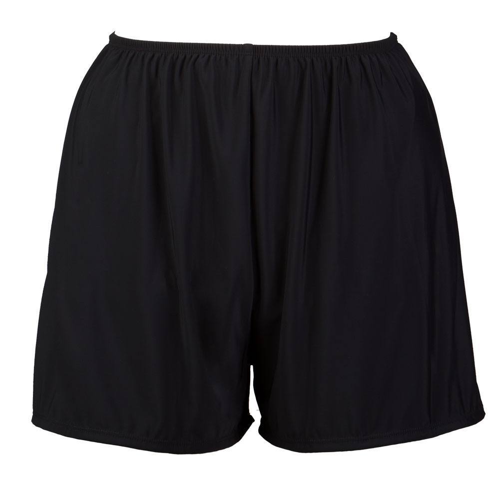 Plus Size Swim Shorts with Built-in Brief- 5 COLORS
