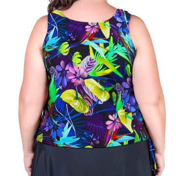 Wear Your Own Bra Swimsuit   - Plus Size Bathing  Suits -Tropical Dreams – Swimsuits Just For Us